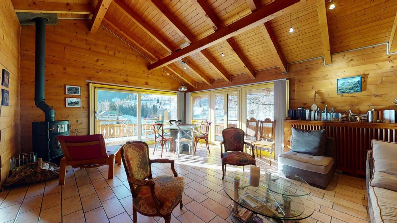 Chalet In The Heart Of The Val D'Anniviers Resort Saint-Jean 外观 照片