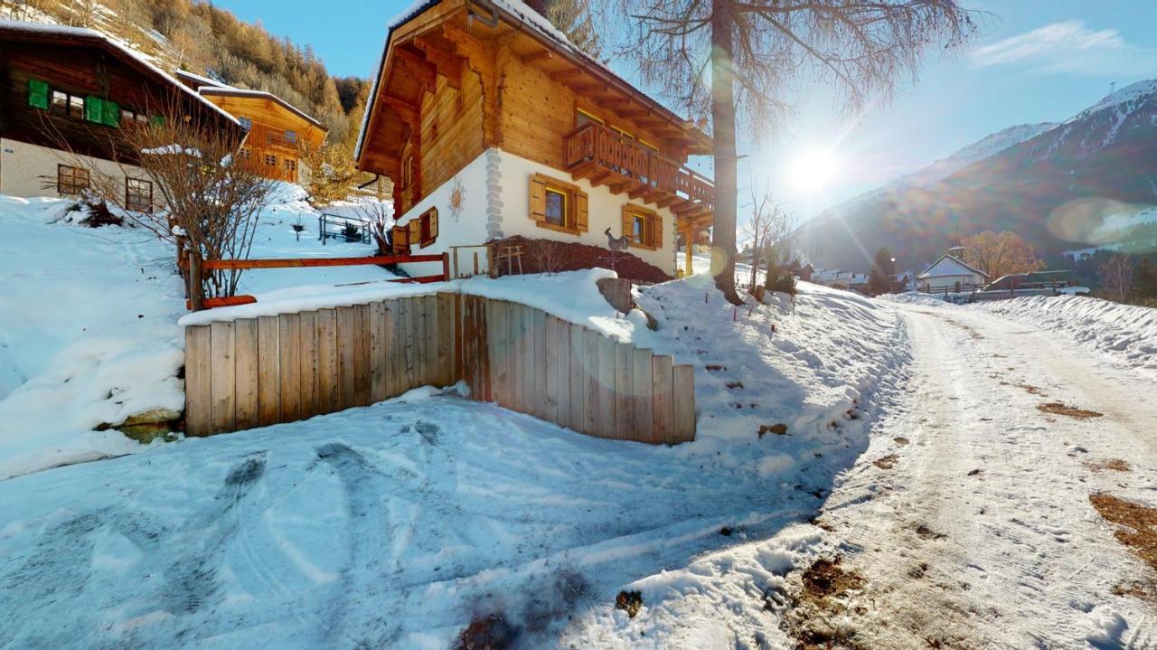 Chalet In The Heart Of The Val D'Anniviers Resort Saint-Jean 外观 照片
